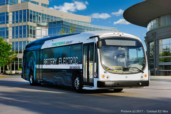 Autobus elettrico Proterra Catalyst E2 Max