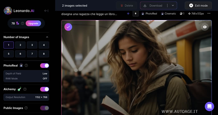 la stessa persona in una foto diversa