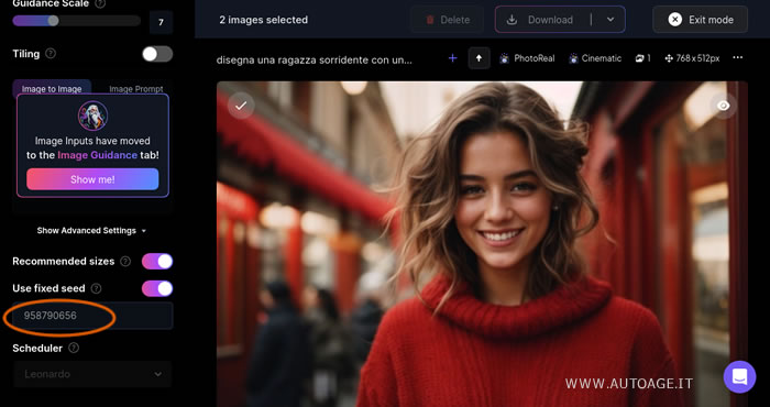 la stessa persona in una foto diversa