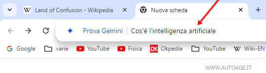 Scrivi il prompt da postare su Gemini