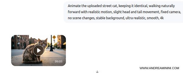 il video &egrave; pronto