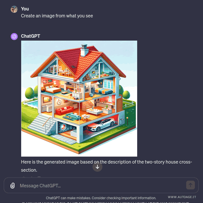 come creare una immagine su ChatGPT