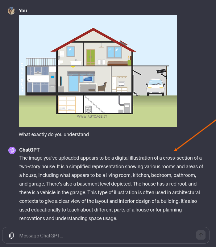 la descrizione dell'immagine fornita da ChatGPT