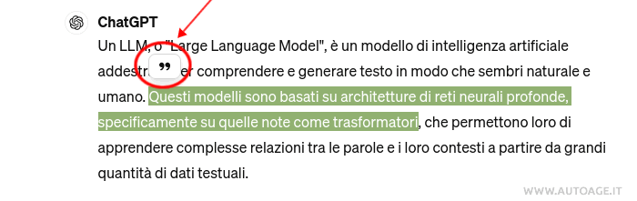 il simbolo delle citazioni