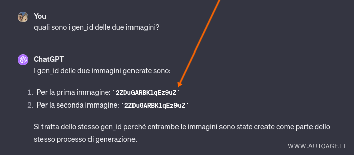 ecco un esempio di gen_id